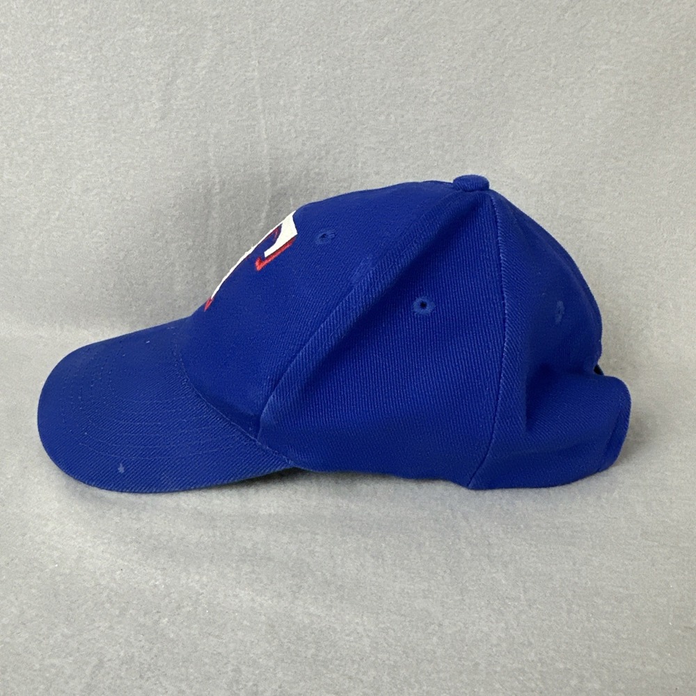 Texas Rangers Hat Cap Blue Strapback Adjustable Embroidered Baseball - Picture 8 of 9